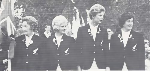 Mrs. E. Burrowes, Mrs. Jane Little, Miss Natalie White, Mrs. Patricia Bull